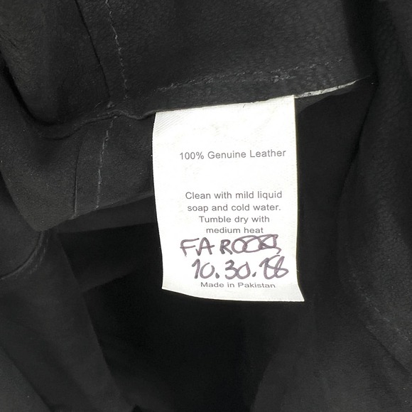 JAKETT NEW YORK Harper Dress Womens Small Black Washed Suede Sleeveless Duster - Picture 12 of 16